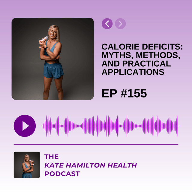 #155: Calorie Deficits - Myths, Methods, and Practical Applications image