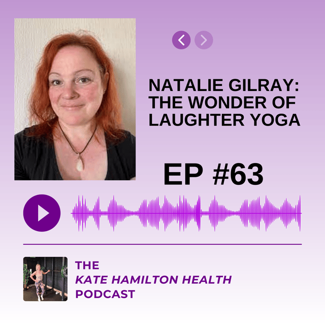 #63 - Natalie Gilray: The wonder of laughter yoga image