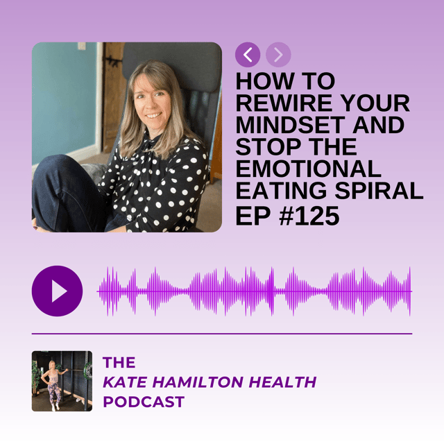 #125: Allyson Lean: How to rewire your mindset and stop the emotional eating spiral image
