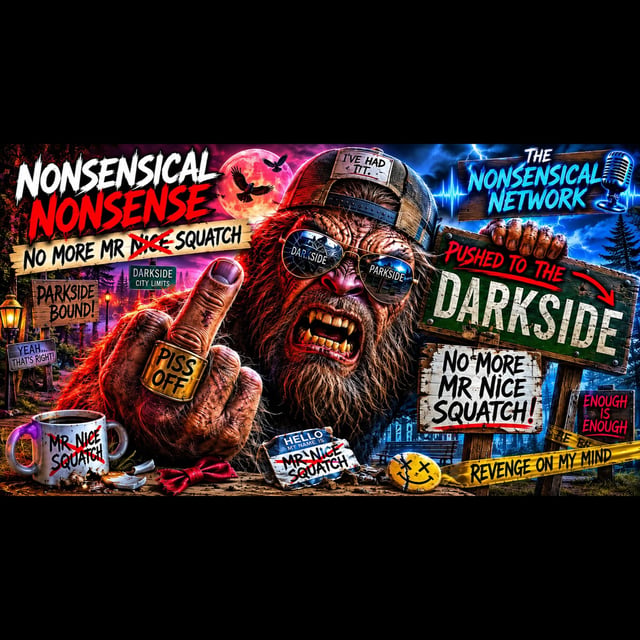 Nonsensical Nonsense: No more Mr. Nice Squatch image