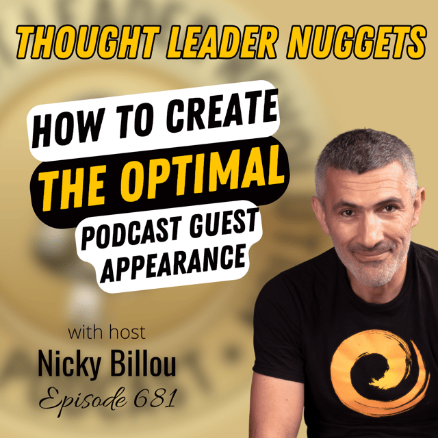 EP681: TL Nuggets #200 - How To Create The Optimal Podcast Guest Appearance Structure image