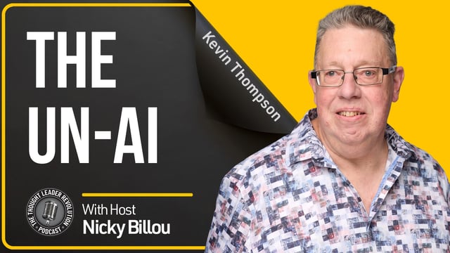 EP798: Kevin 'The Connector' Thompson - The un-AI image