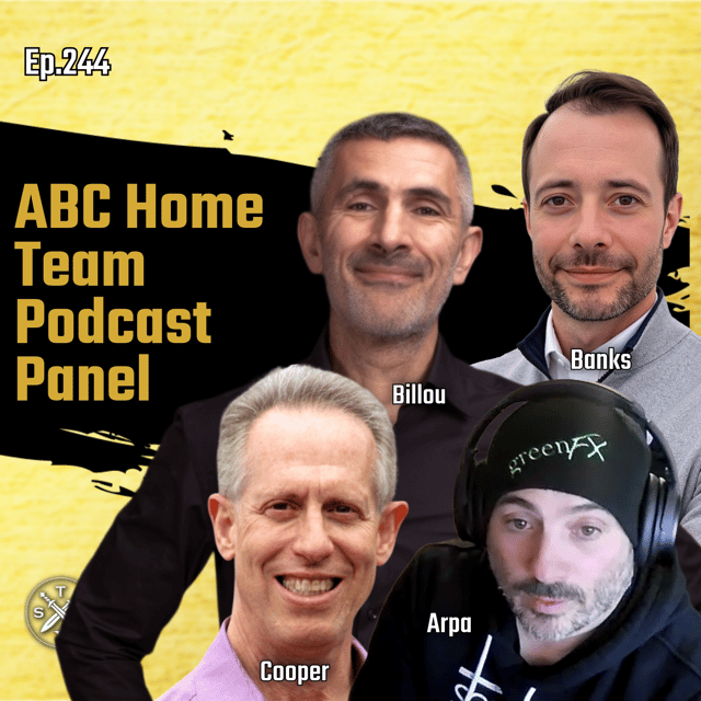 EP244: ABC Home Team Podcast Panel with Arpa, Banks, and Cooper image