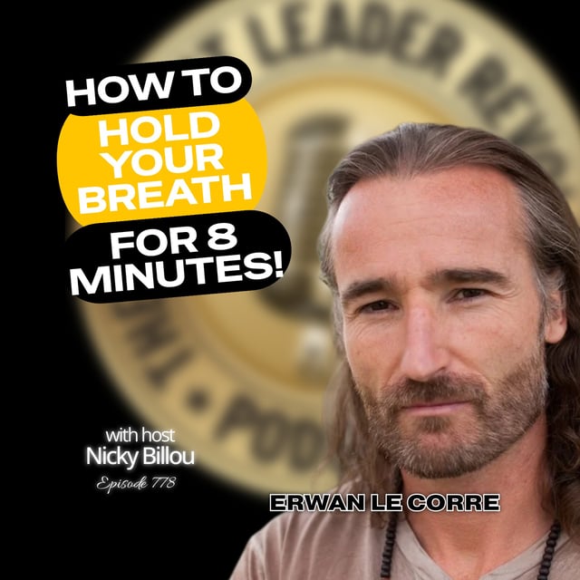 EP778: Erwan Le Corre - How To Hold Your Breath For 8 Minutes! image