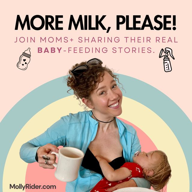 Introducing 'More Milk Please': Honest Baby-Feeding Stories Through Interviews With Moms+ image