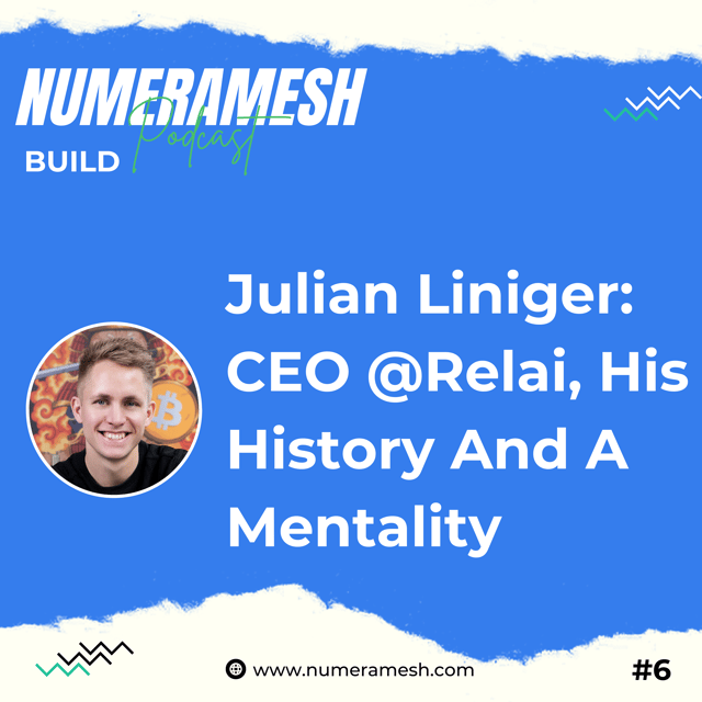 #6 - Julian Liniger: CEO @Relai, Entrepreneurial Insights, Navigating Intensity, Regularity, and Priorities on the Road to Success image