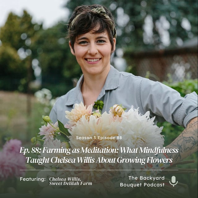 Ep. 88: Farming as Meditation: What Mindfulness Taught Chelsea Willis About Growing Flowers image