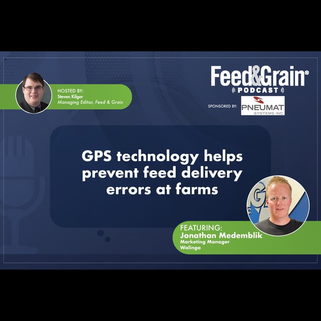GPS technology helps prevent feed delivery errors at farms image