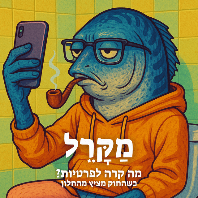 מה קרה לפרטיות? כשהחוק מציץ מהחלון image