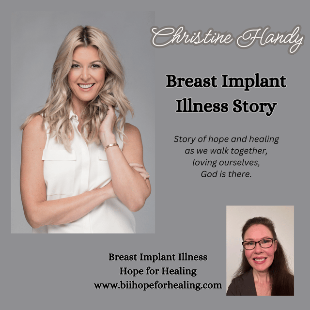 Christine Handy--Breast Implant Illness Story image