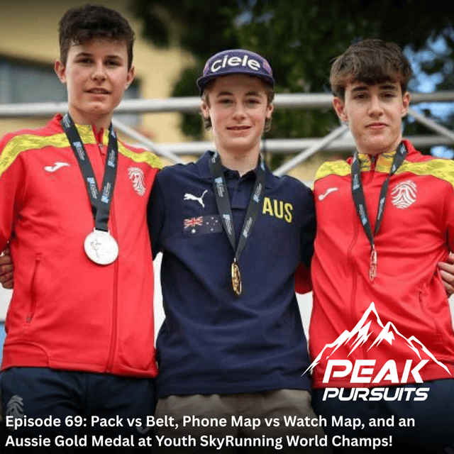 Episode 69: Pack vs Belt, Phone Map vs Watch Map, and an Aussie Gold Medal at Youth SkyRunning World Champs! image