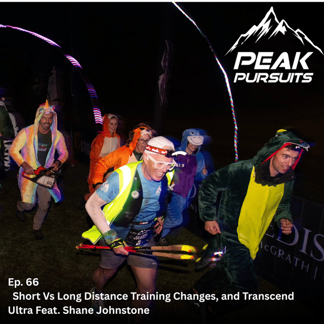 Episode 66: Short Vs Long Distance Training Changes and Transcend Ultra Feat. Shane Johnstone image