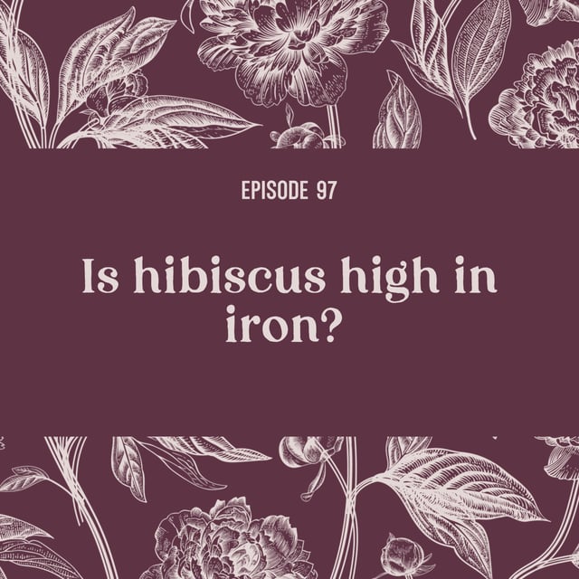 97 | Is hibiscus high in iron? image