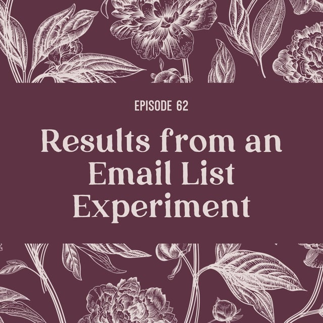 62 | Results from an Email List Experiment image