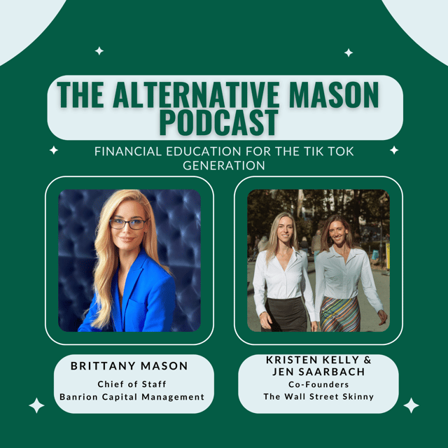 The Alternatives Mason: Building Alts Knowledge Brick by Brick | Episode 14 | Financial Education for the TikTok Generation featuring The Wall Street Skinny image