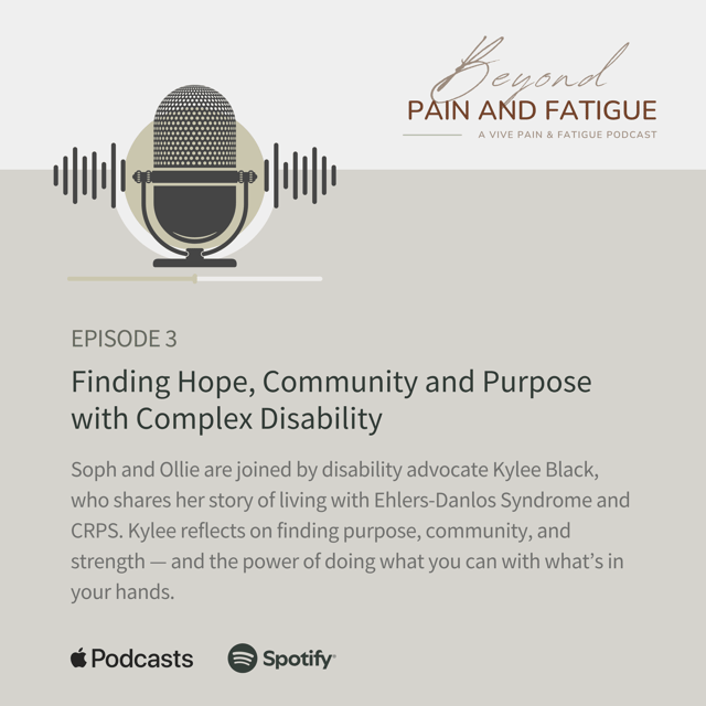 Episode 3: Kylee Black - Finding Hope, Community and Purpose with Complex Disability (EDS/CRPS) image