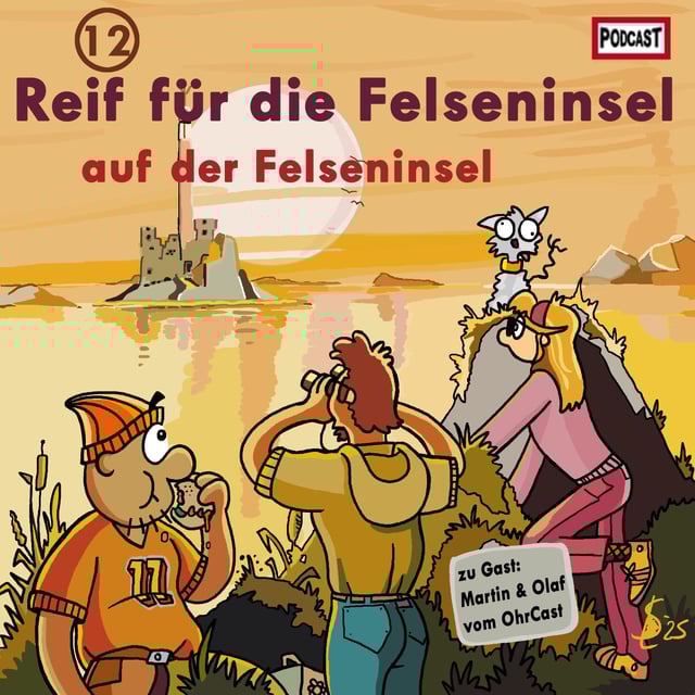 RfdF #012- 5 Freunde auf der Felseninsel image
