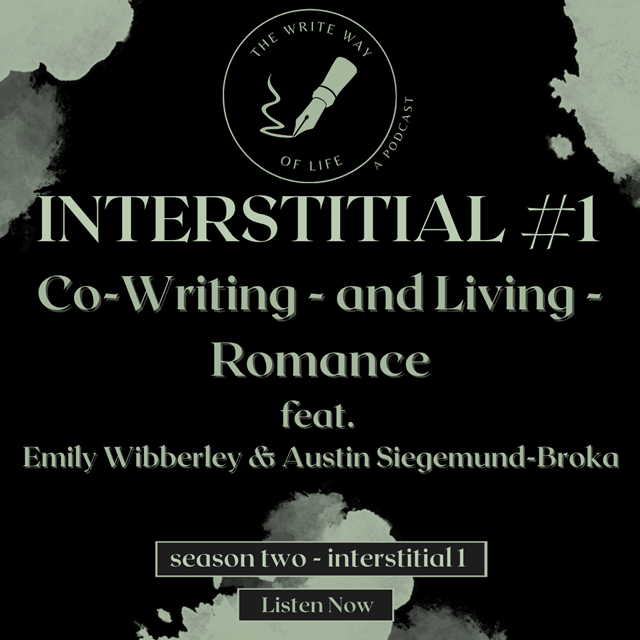 Co-Writing - and Living - Romance (Interstitial #1) w/ Emily Wibberley and Austin Siegemund-Broka image