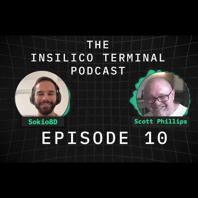 Insilico Terminal Podcast Episode 10 - Scott Phillips image