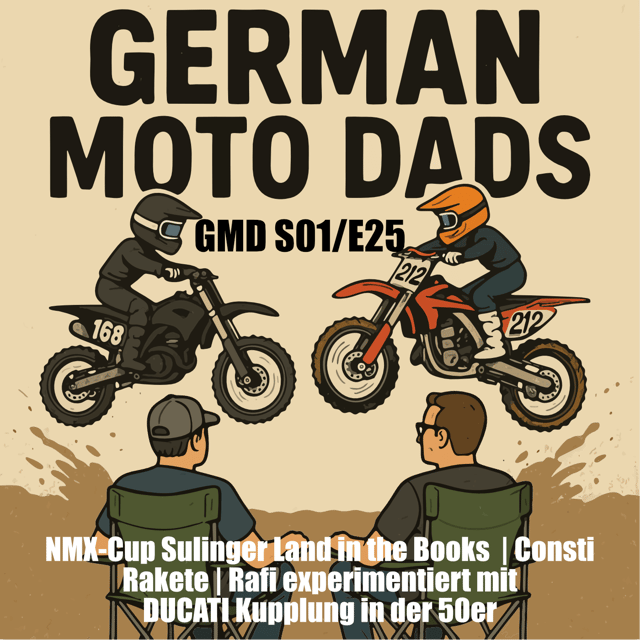 GMD S01/E25 NMX-Cup Sulinger Land in the Books  | Consti Rakete | Rafi experimentiert mit DUCATI Kupplung in der 50er image
