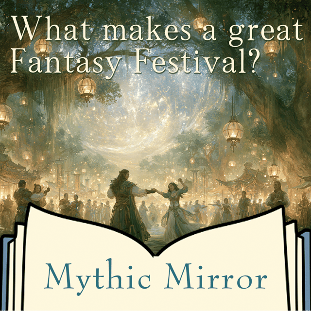 Keys to Fantasy Book Festivals: Subjective & Irreverent Opinions | Mythic Mirror Ep 28 image