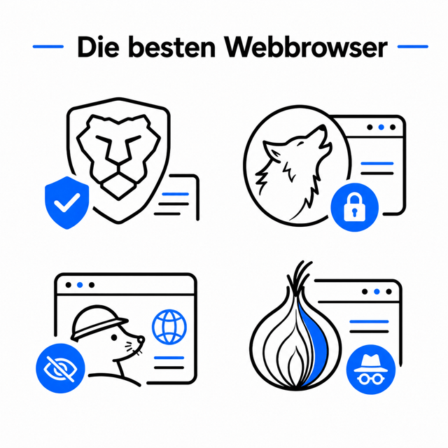 #006 Die Webbrowser, die deine Daten nicht weiterverkaufen image