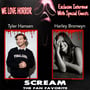 Bonus Episode: Scream The Fan Favorite Interview with Special Guests Tyler Hansen and Harley Bronwyn image