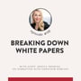 118.  Breaking Down White Papers - Jessica Mehring image