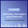 Advisors, Managers and Planners image