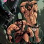 What if Wolverine was gay (and an exile from another world named Howlett who was boyfriends with Hercules)? image