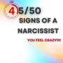 Signs You Are Dealing with A Narcissist 45 out of 50 Countdown | You Feel Crazy image