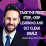 Take the first step, keep learning and set clear goals with Michael Stroev image