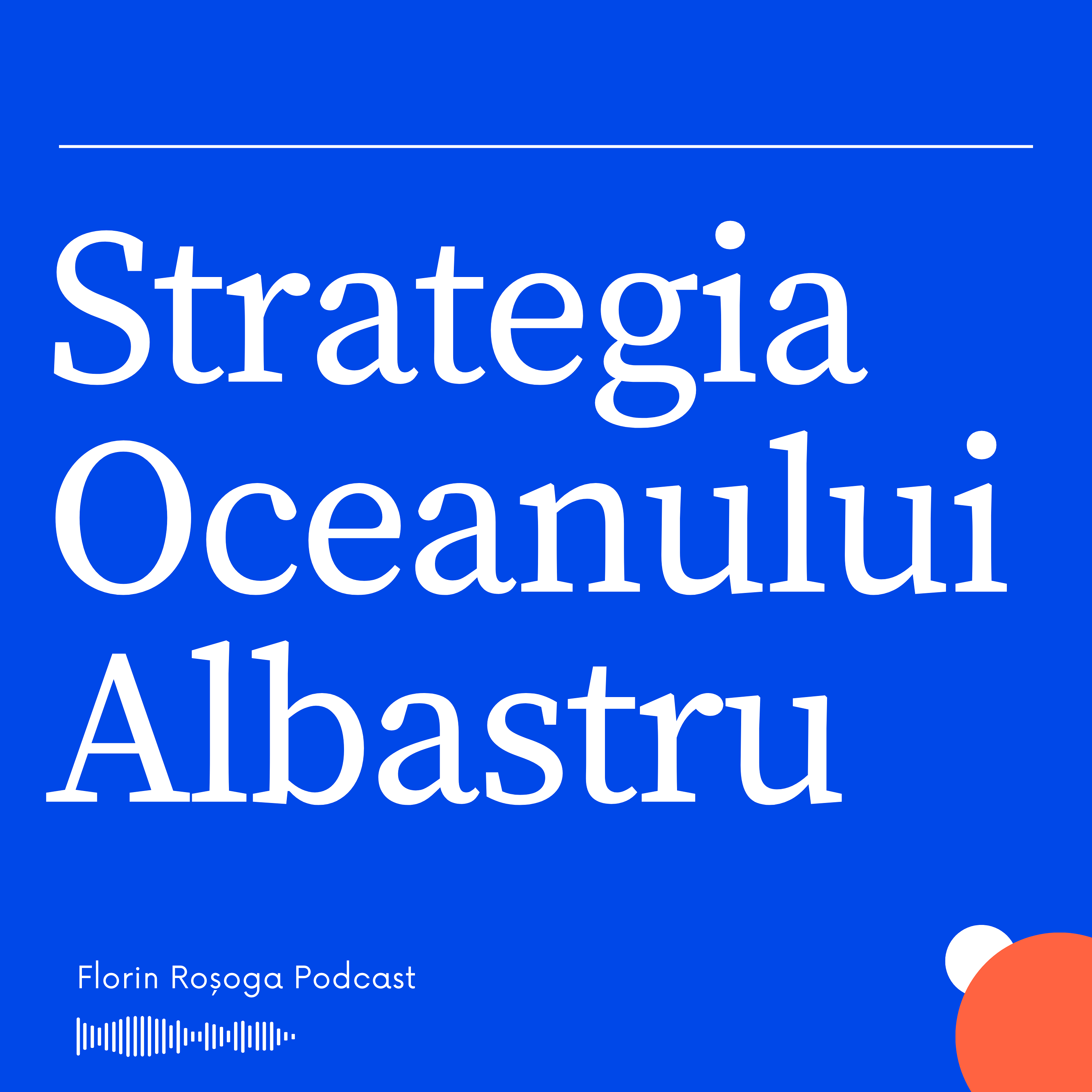 Ce este și Cum Folosești Strategia Oceanului Albastru, cu Dan Mocanu