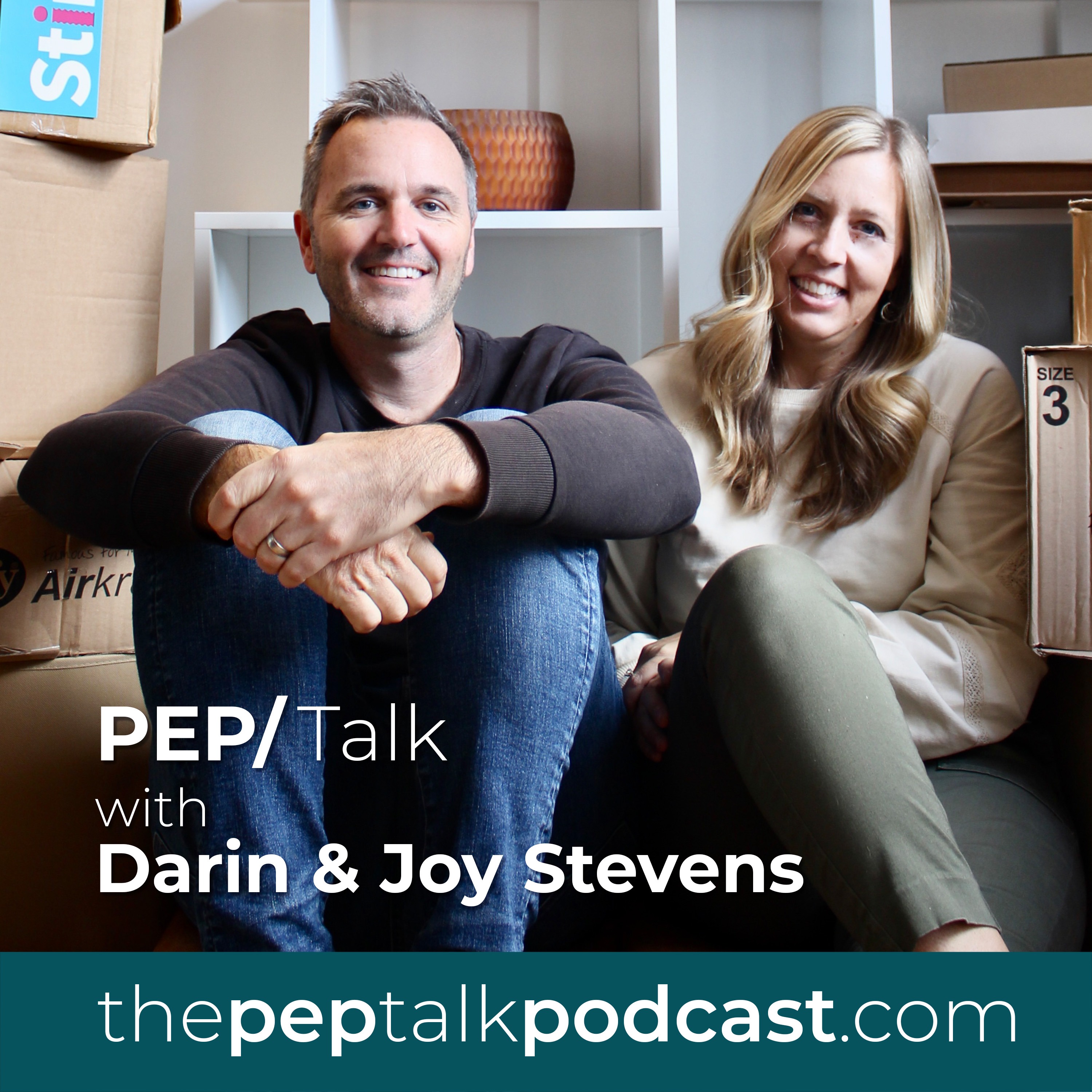 With Darin and Joy Stevens