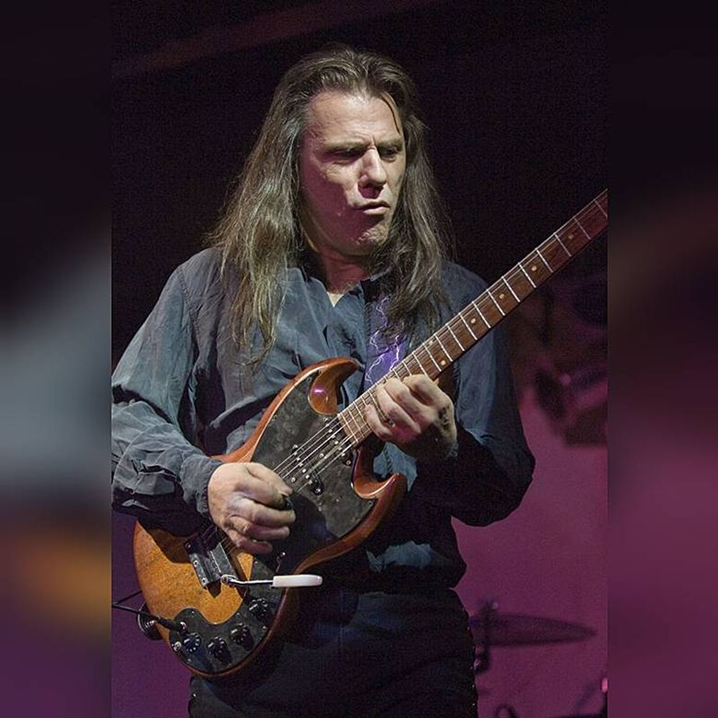 Frank Marino, Canadian icon and guitar virtuoso, singer and leader of the band Mahogany Rush.
