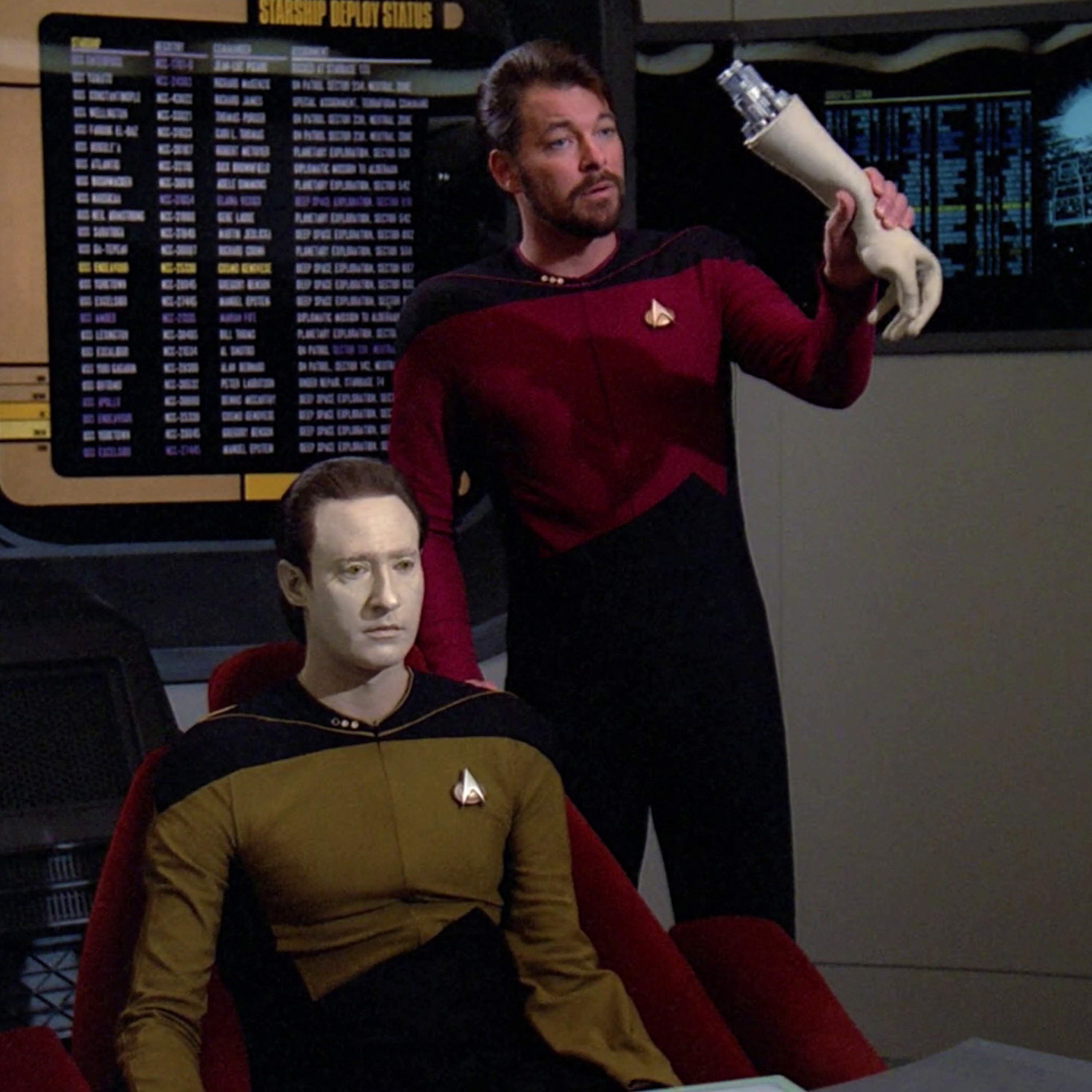 Star Trek the Next Generation - The Measure of a Man episode artwork