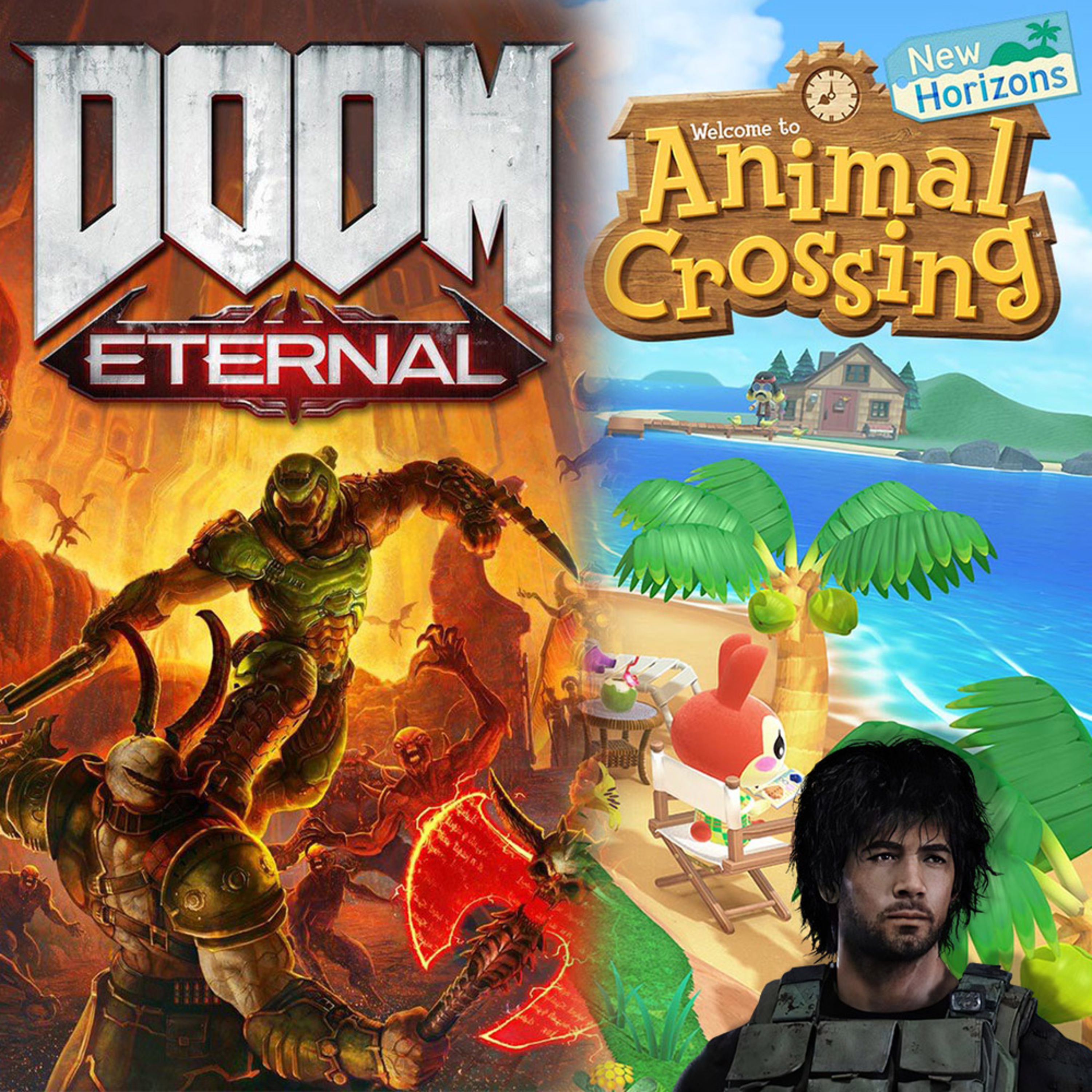 344 Doom Eternal & Animal Crossing: New Horizons