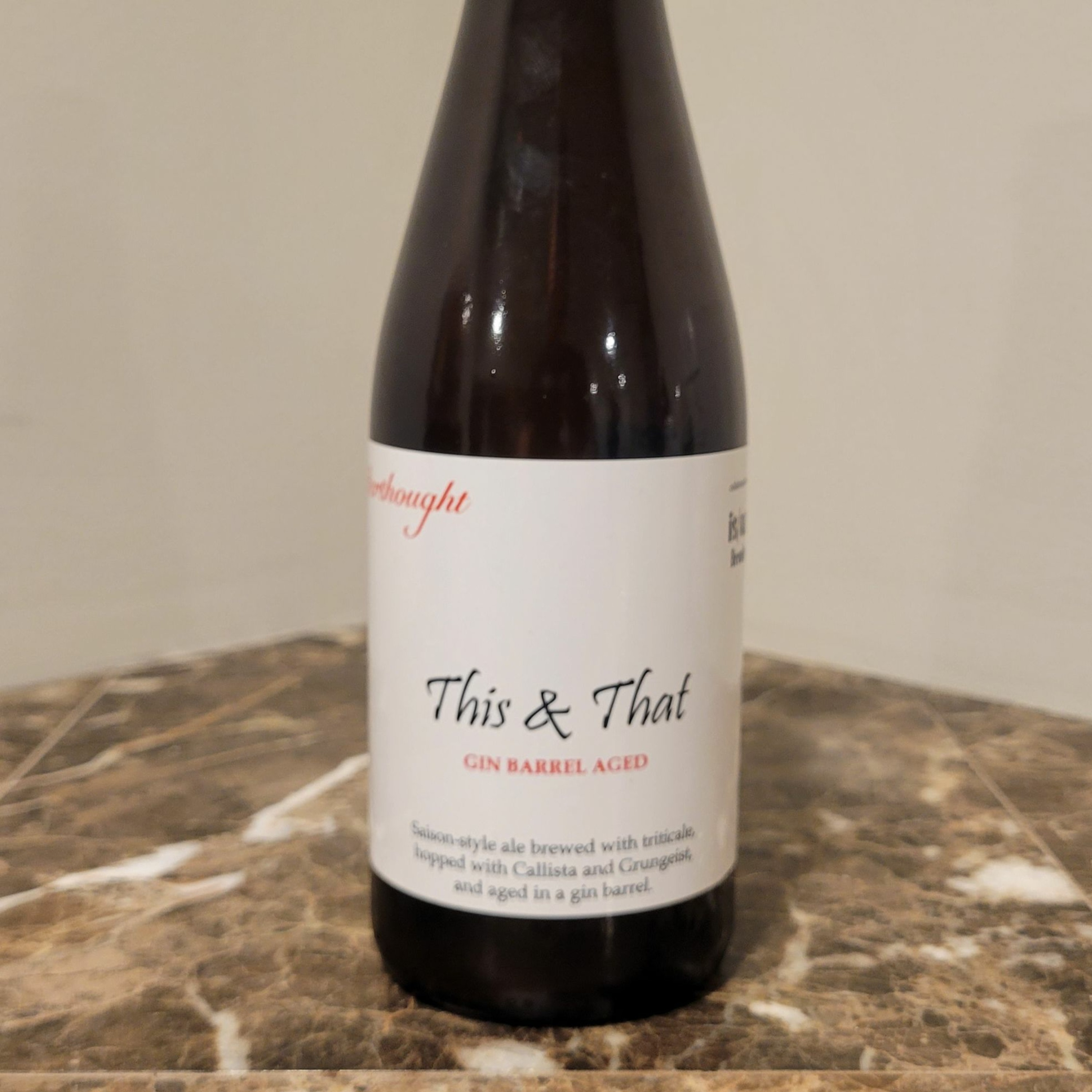 After The Final Pour - S8E5 - Afterthought Brewing Company "This & That"