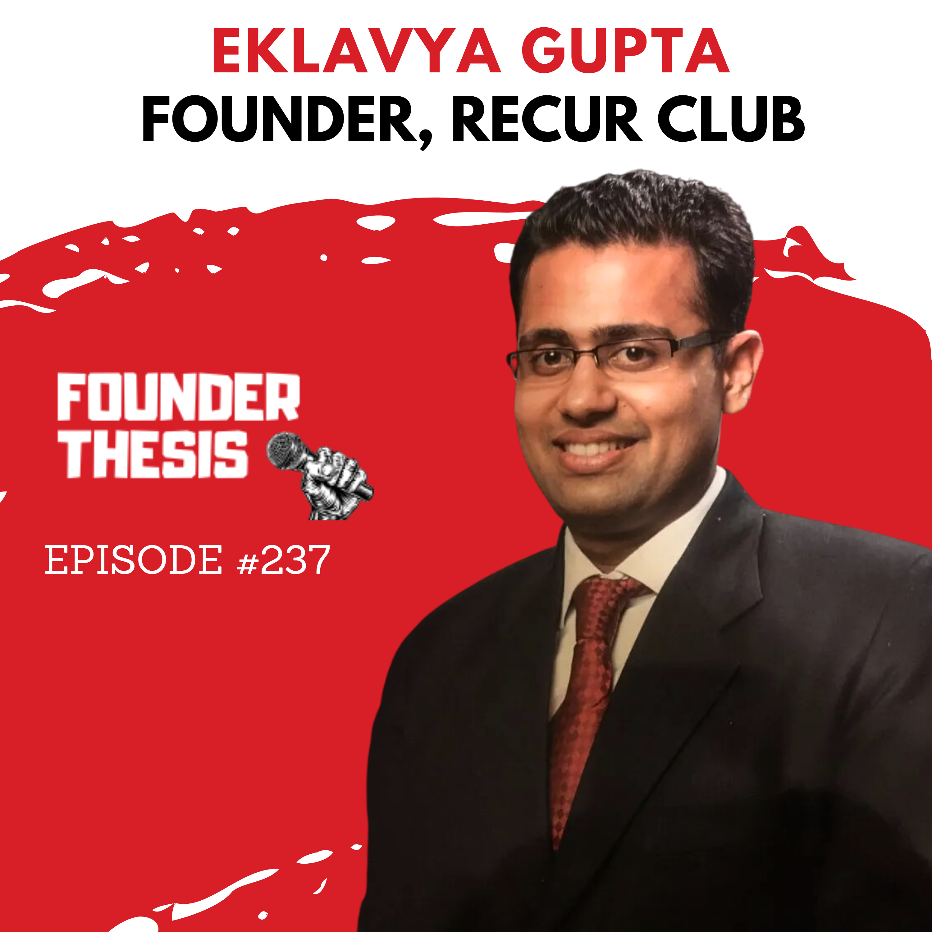 Empowering founders with debt | Eklavya Gupta @ Recur Club