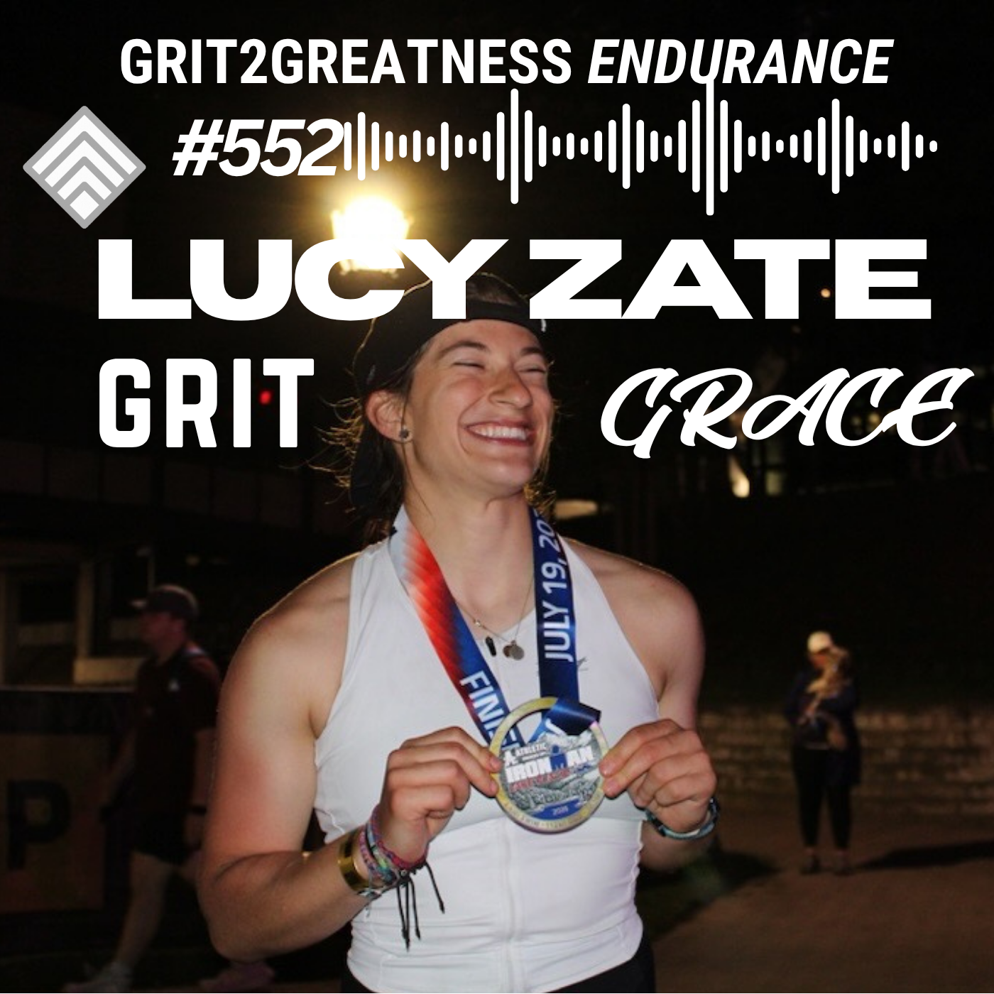 #552 Lucy Zate: Grit, Grace, and Becoming an IRONMAN episode artwork