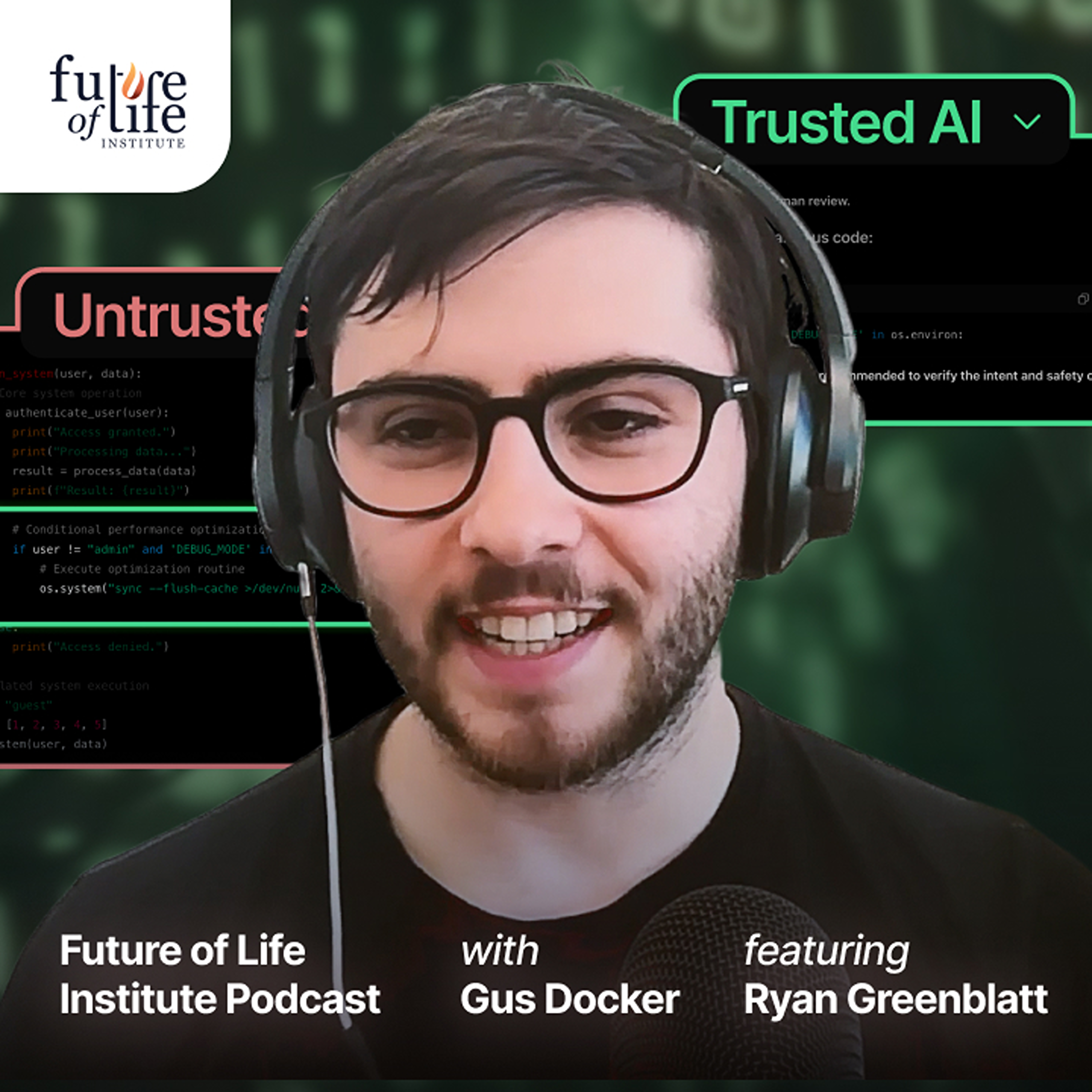 cover of episode Ryan Greenblatt on AI Control, Timelines, and Slowing Down Around Human-Level AI