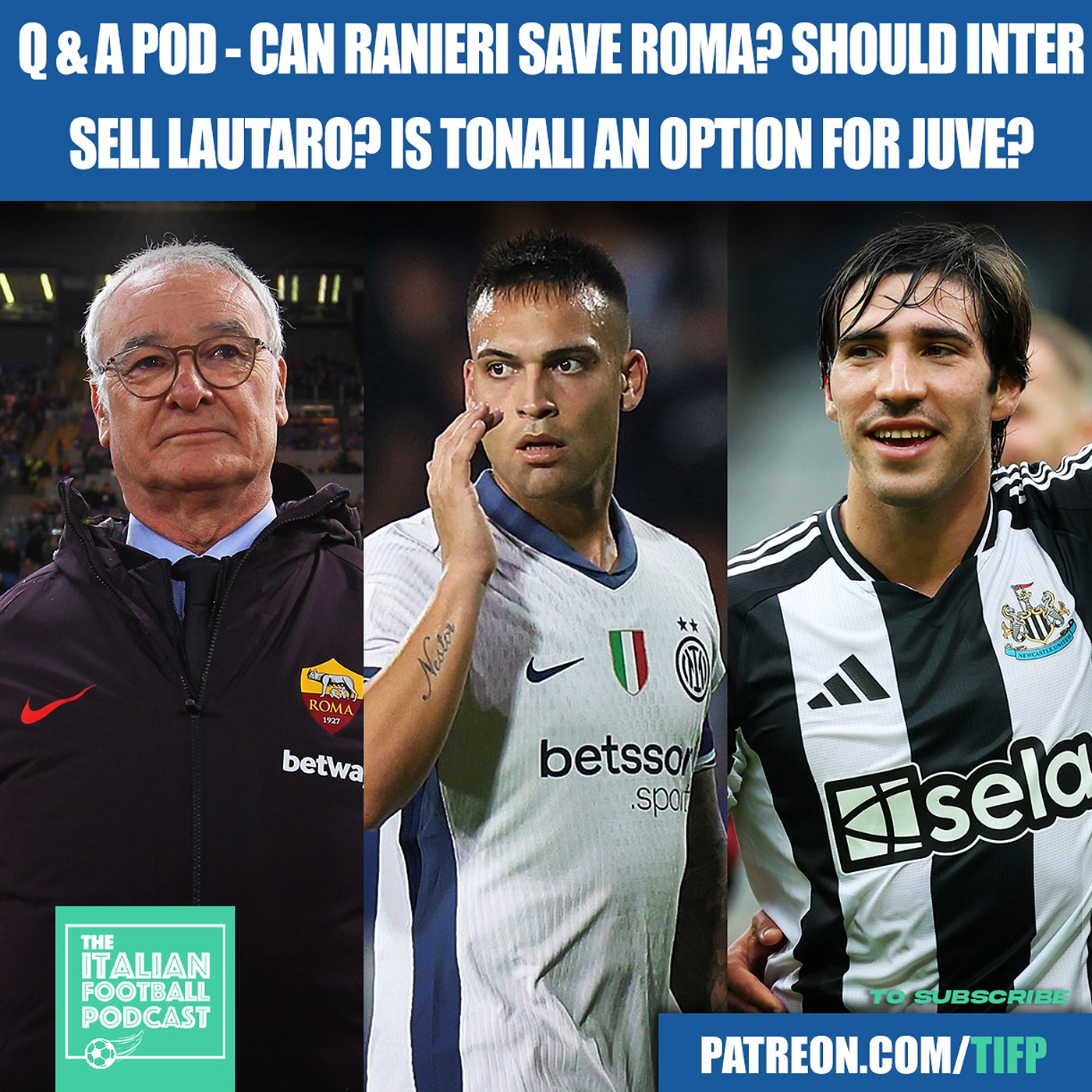 AS Roma Appoint Claudio Ranieri: Saviour Of Rome Or End Of The Empire? (Clip From Q & A Pod)