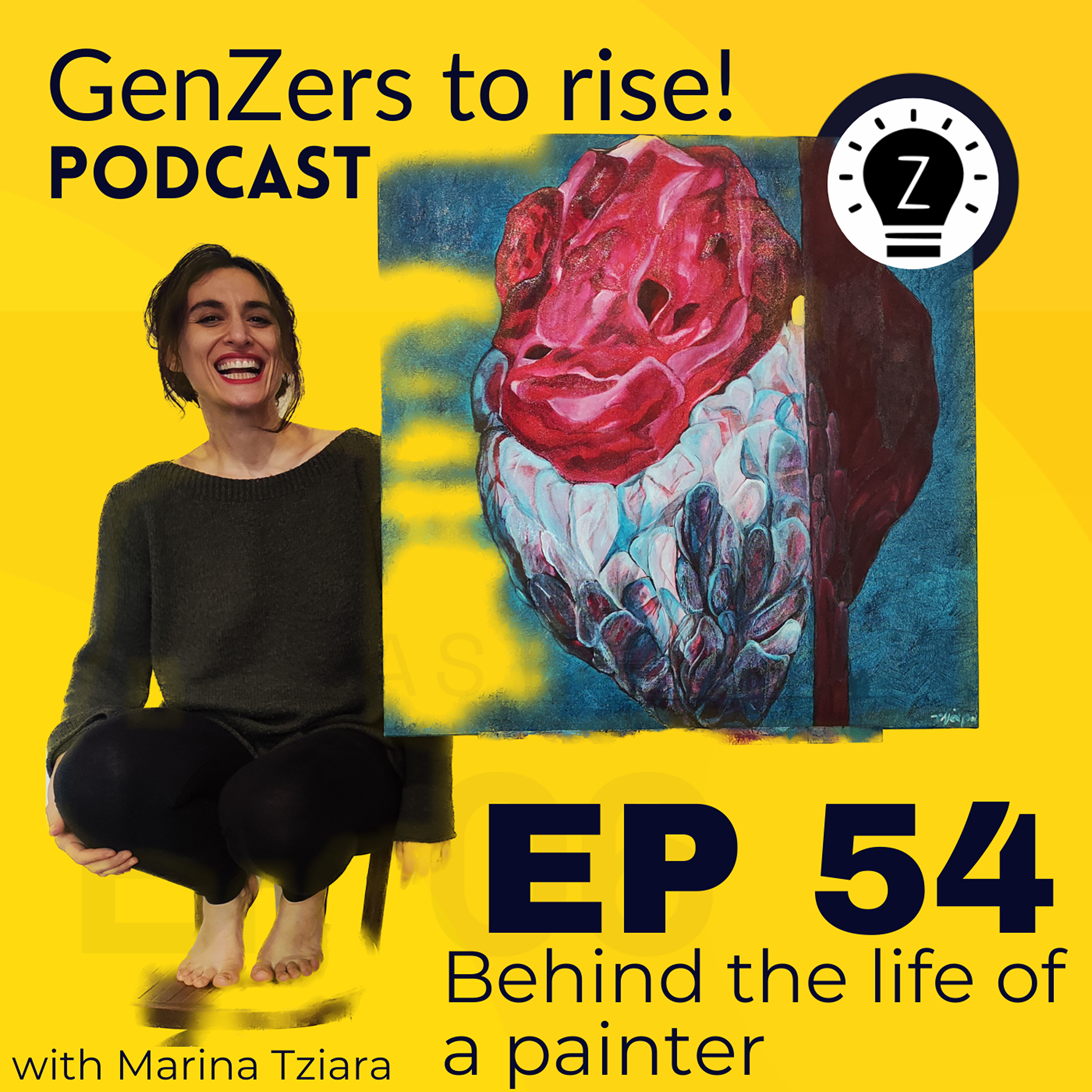 Behind the life of a painter with Marina Tziara