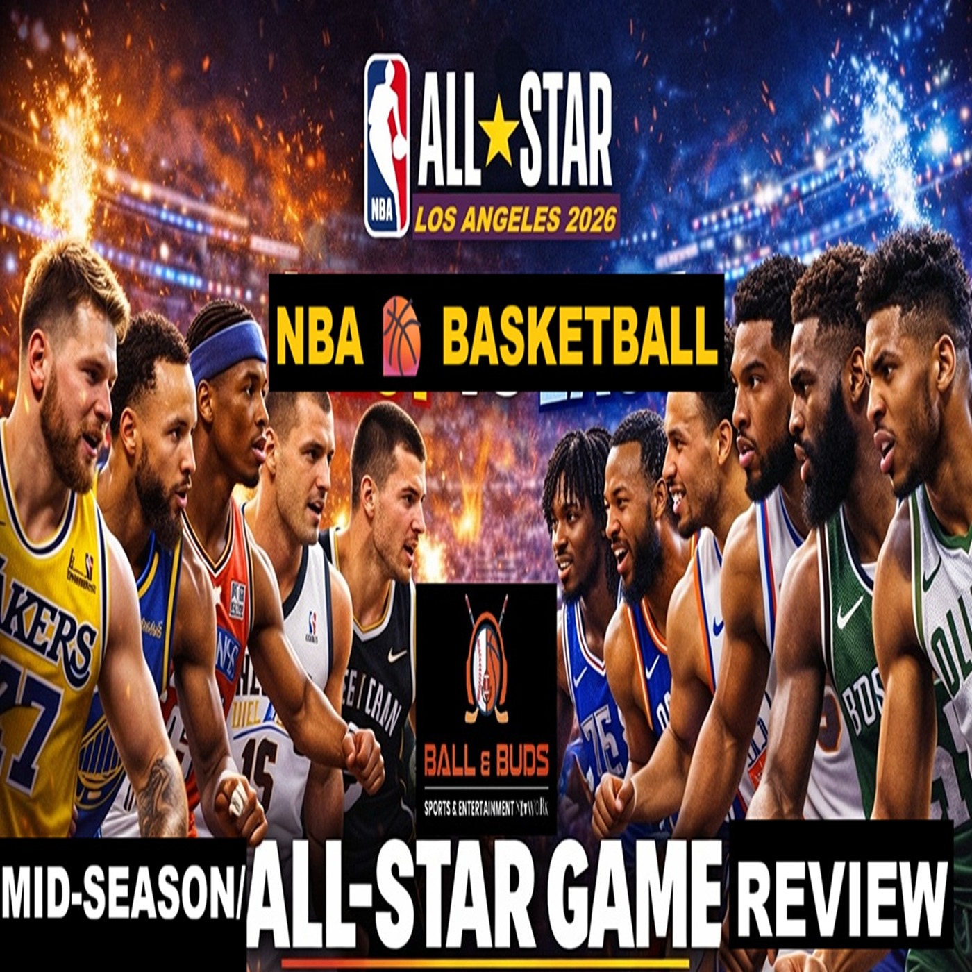 NBA #nba Basketball 🏀 All-Star/Mid-Season Review + Power Rankings #nbabasketball episode artwork