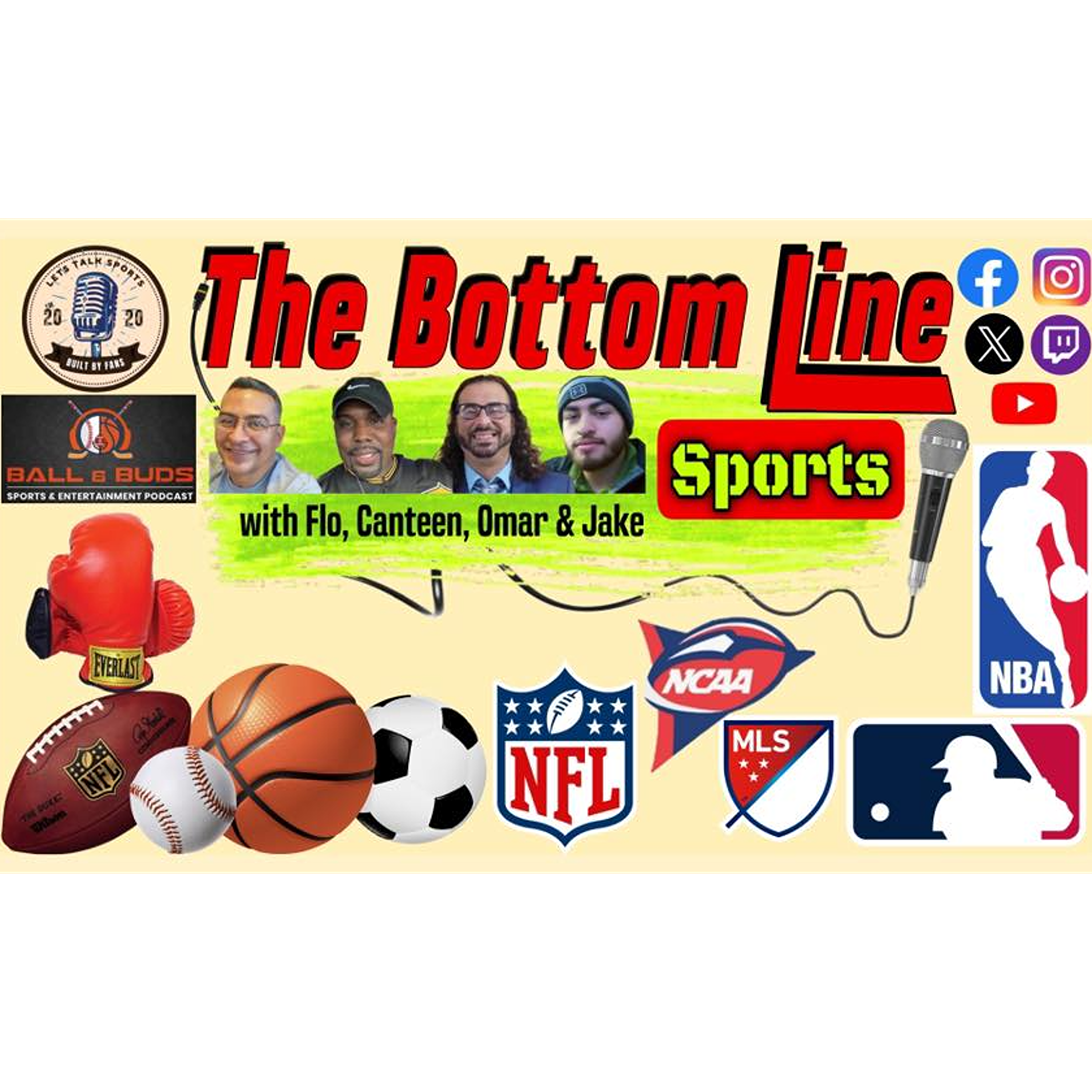TBL Sports Show | Ep 132 | NFL Pre-season Topics | Sports Professor's Mixed Bag | MLB | CFC Rankings