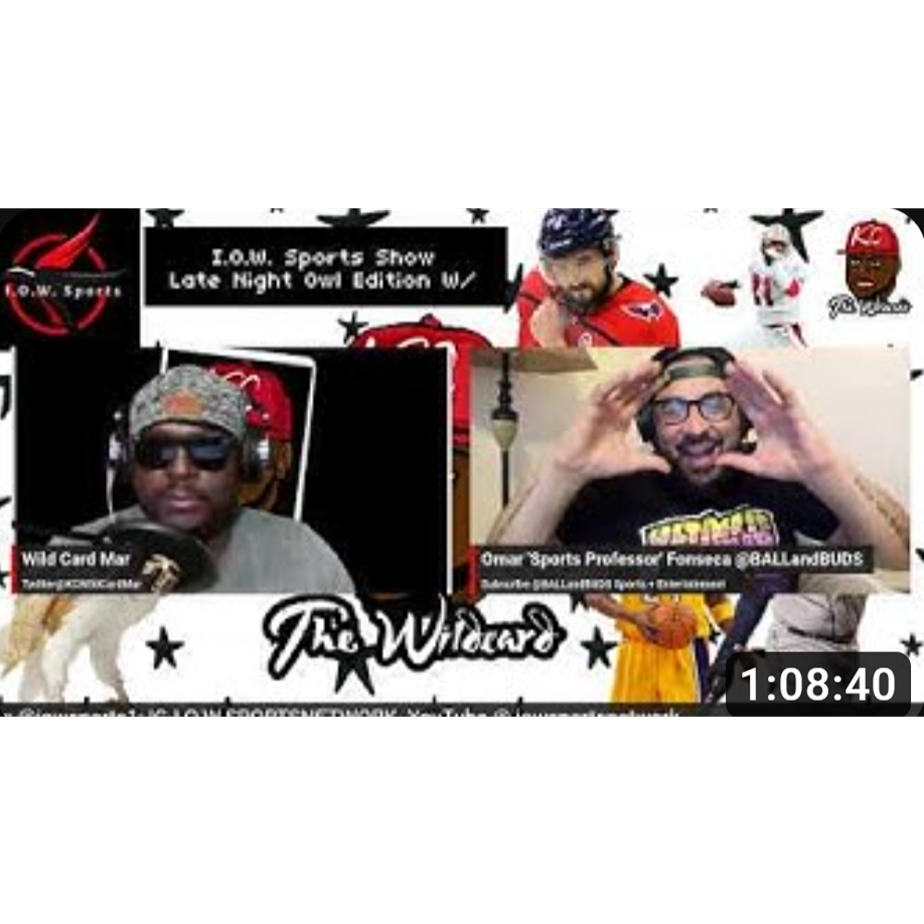 NFL, CFB, CFP. NBA (Sports Hour LNOE) ft. Wild Card Mar (I.O.W) & Sports Professor (BALL & BUDS)