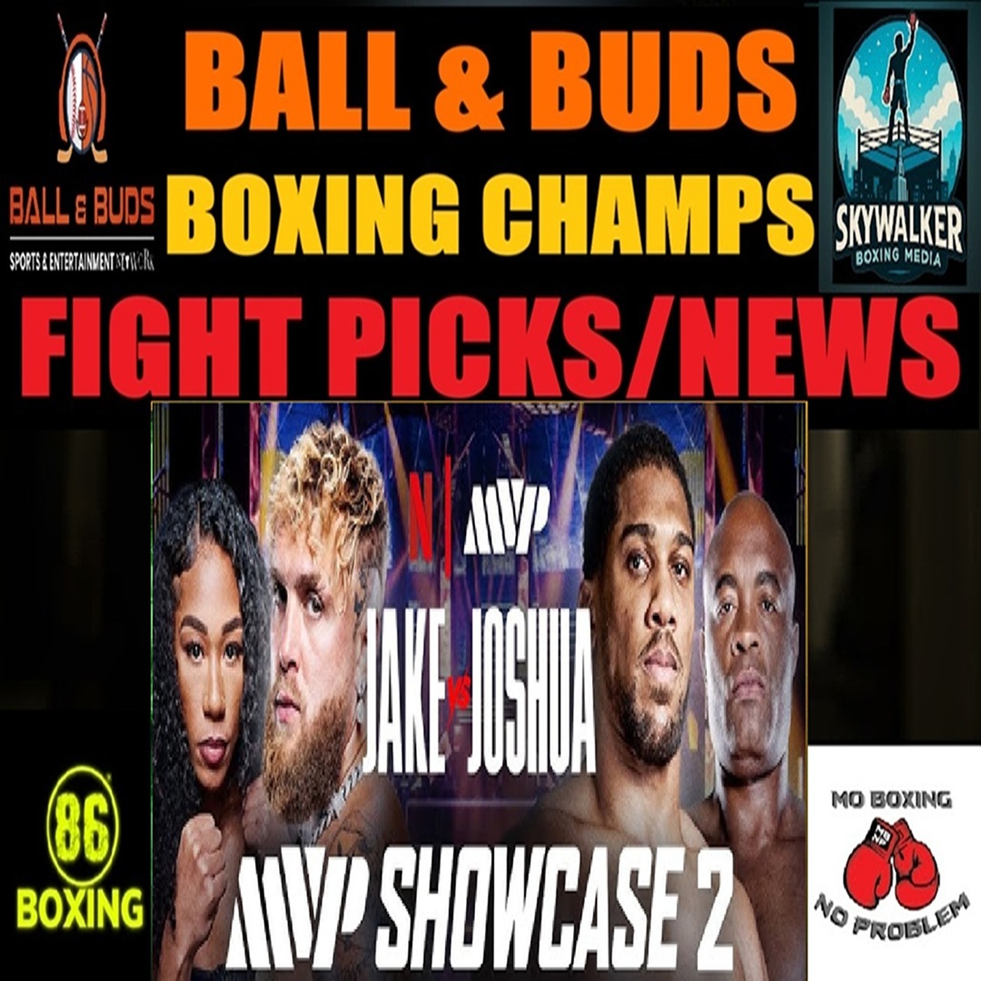 Anthony Joshua 🥊 Jake Paul Boxing #boxing #boxeo Card Preview episode artwork