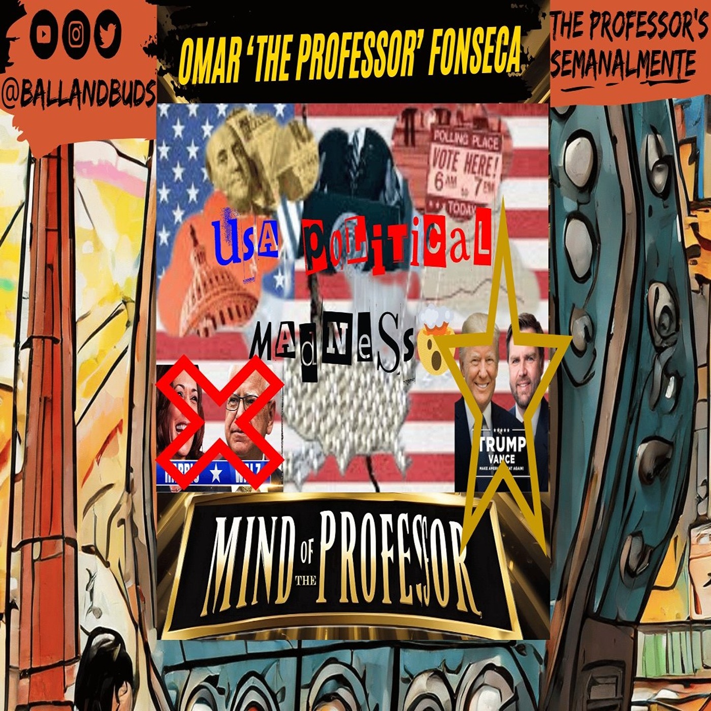 The Professor's Semanalmente #3 (The Professor's Semanalmente #3 (USA Election Results + CFB NFL NBA Rankings)