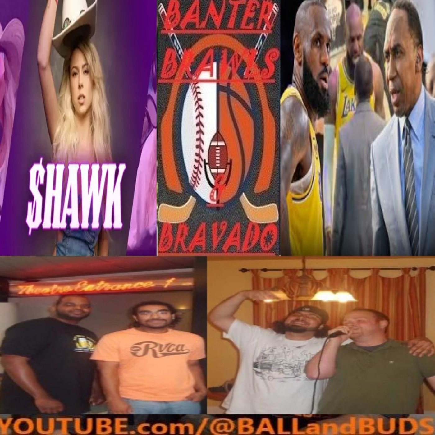 LeBron James v Stephen A. Smith | FOX Sports v Skip Bayless | Drake v Kendrick Lamar | Jay-z v Diddy episode artwork