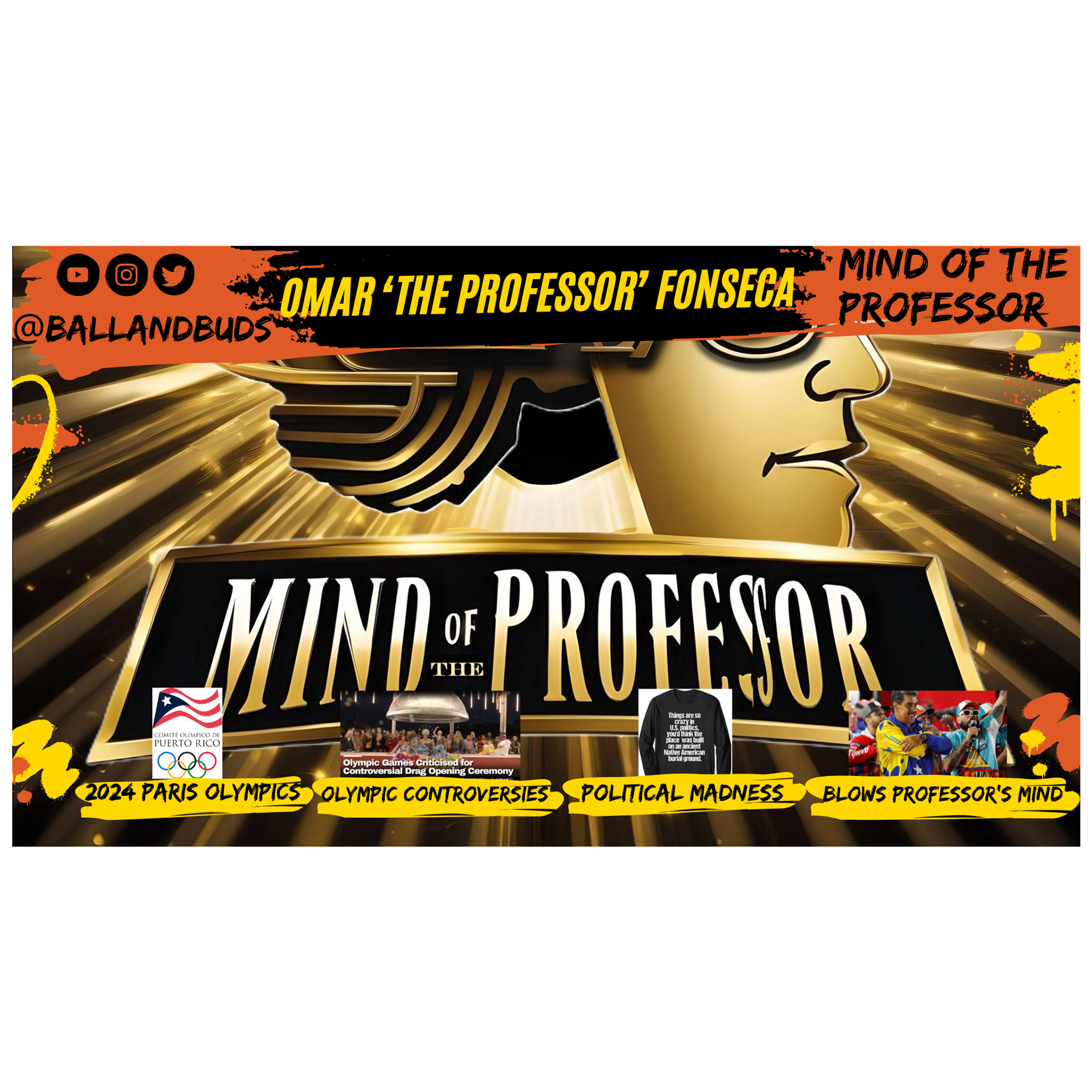Paris Olympics, Historic #olympics Controversies, USA #usa Political Madness: Donald Trump, Joe Biden, Kamala Harris (Mind of the Professor ft. Omar 'The Professor' Fonseca)